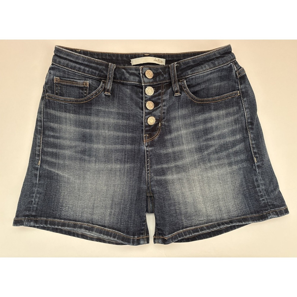 Daytrip Jean Shorts Lynx High Rise Womens Blue Denim Button Fly Sz 26